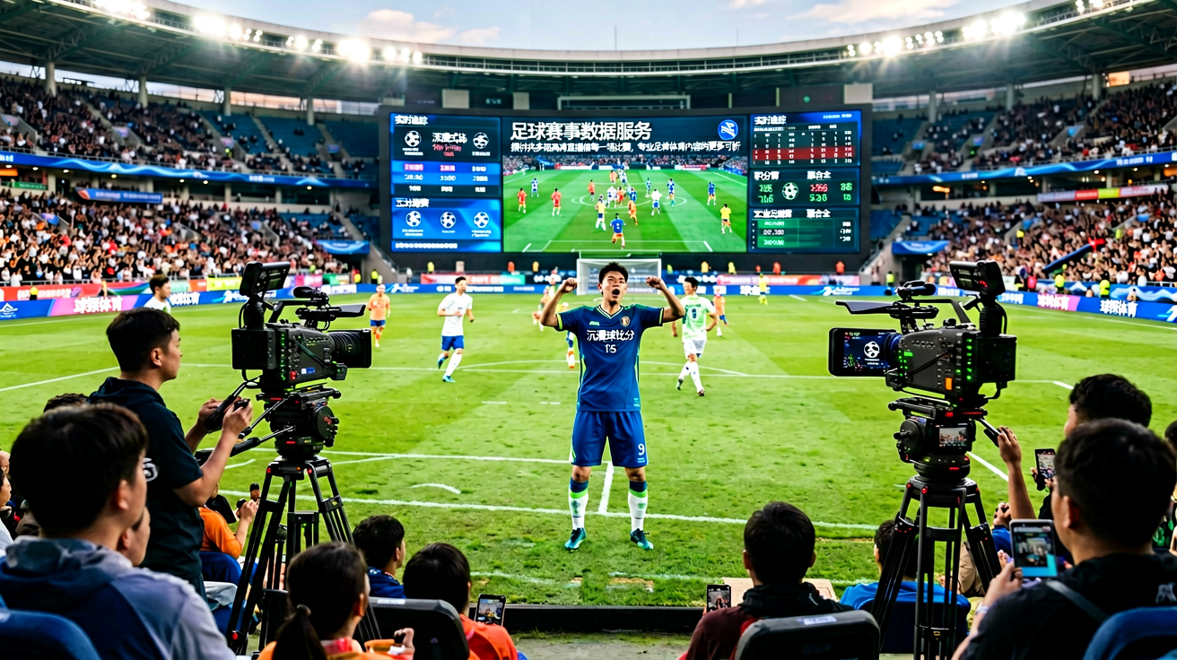 足球赛事直播现场画面